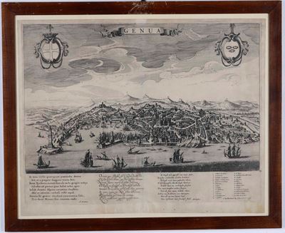 Veduta della Città di Genua, Sec. XVII