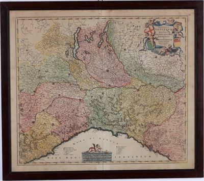 Frederik De Wit Reipublicae Genuensis Et Ducatus Mediulanensi Parmensis Et Montisferrati... Amste...