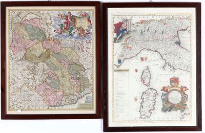 Nicolaum Visscher, Regiae celsitudinis Sbaudicae status, stampa, Amsterdam, fine sec. XVII - XVII...