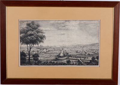 Autore Anonimo- Genova Veduta di Genova da Albaro, Genova, XIX Secolo