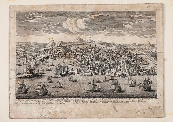 Veduta di Genova, sec. XVII-XVIII ?
