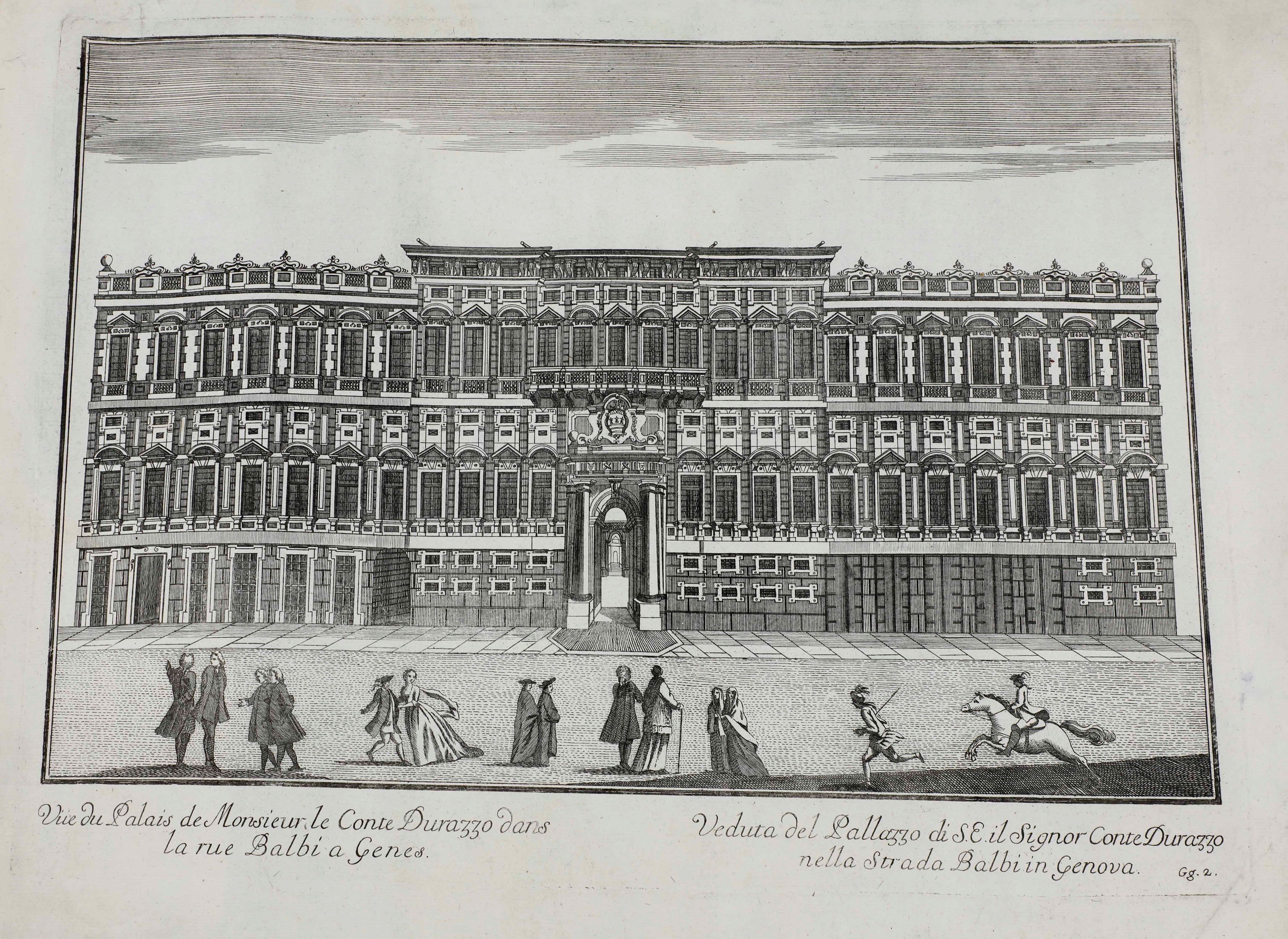 Vedute Remondiniane o Simili Sette Vedute di Genova, Secolo XVII-XVIII