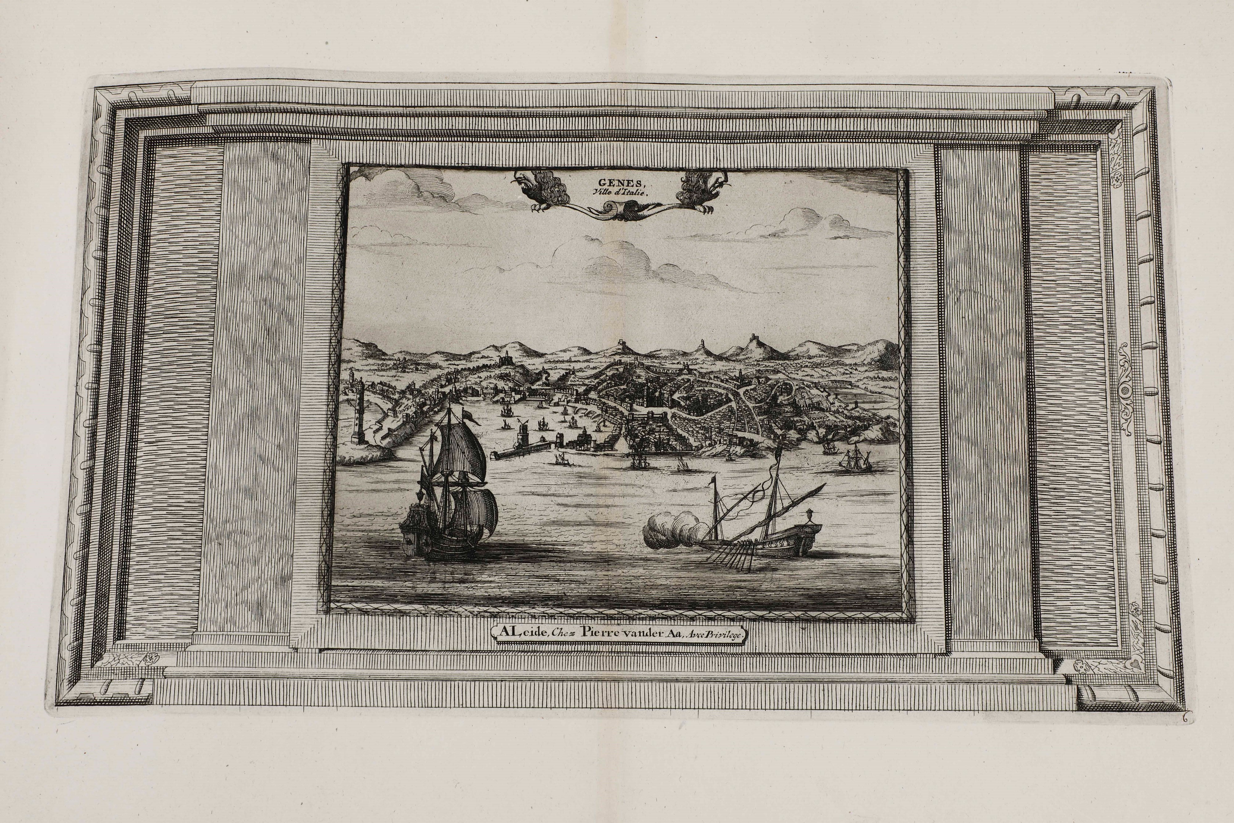 Vedute Remondiniane o Simili Sette Vedute di Genova, Secolo XVII-XVIII