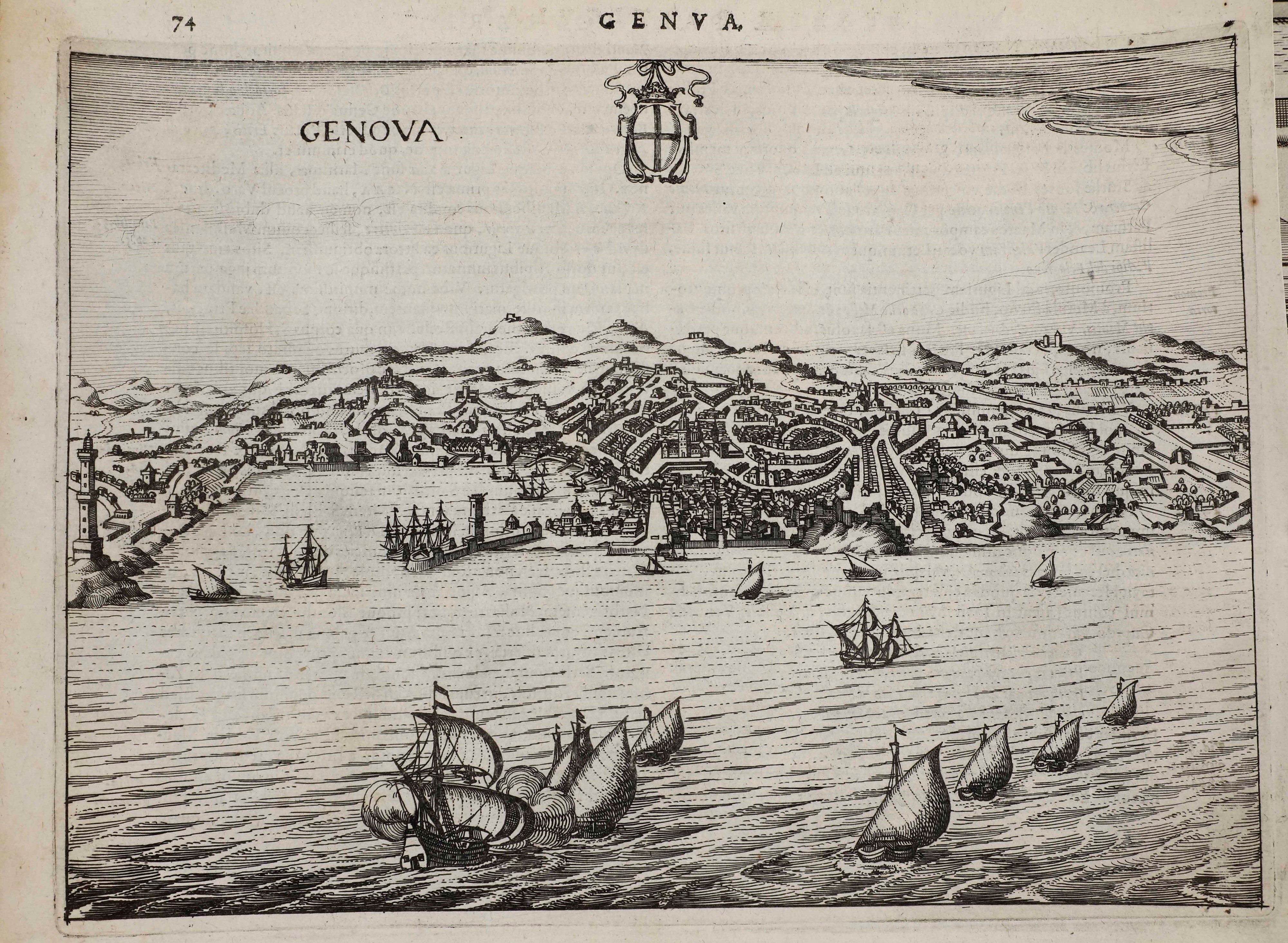 Vedute Remondiniane o Simili Sette Vedute di Genova, Secolo XVII-XVIII