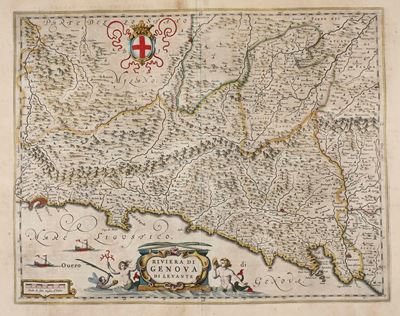 Carta Topografica della Riviera di Levante Genovese, 1640