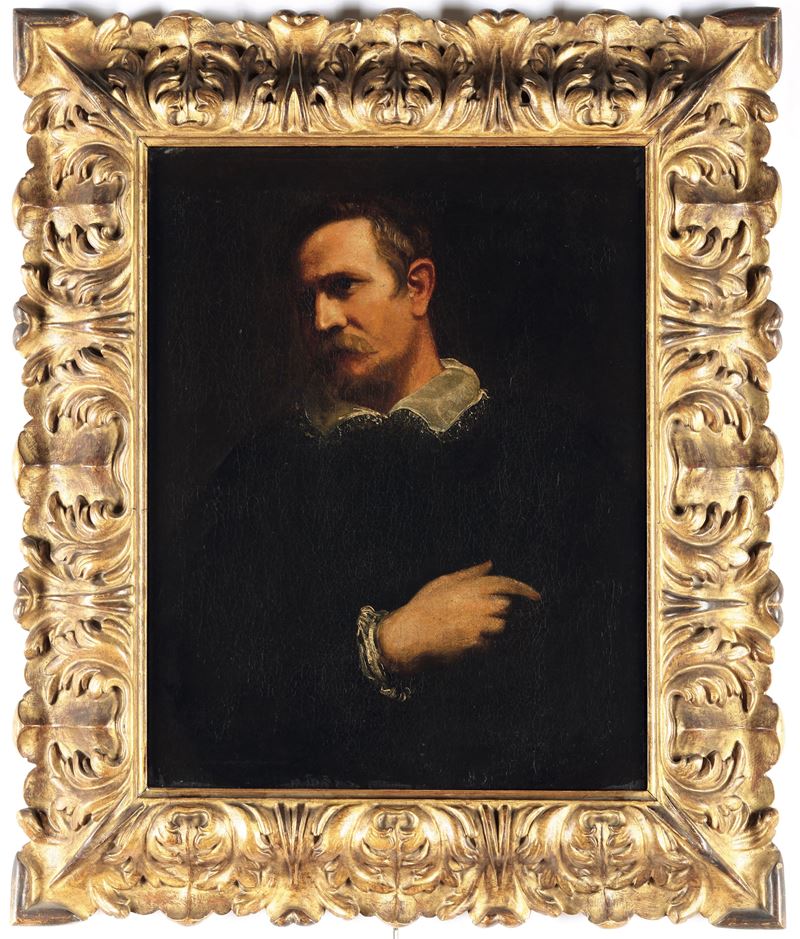 Antoon van Dyck : Ritratto di gentiluomo  - olio su tela - Asta Pittura Antica - Cambi Casa d'Aste