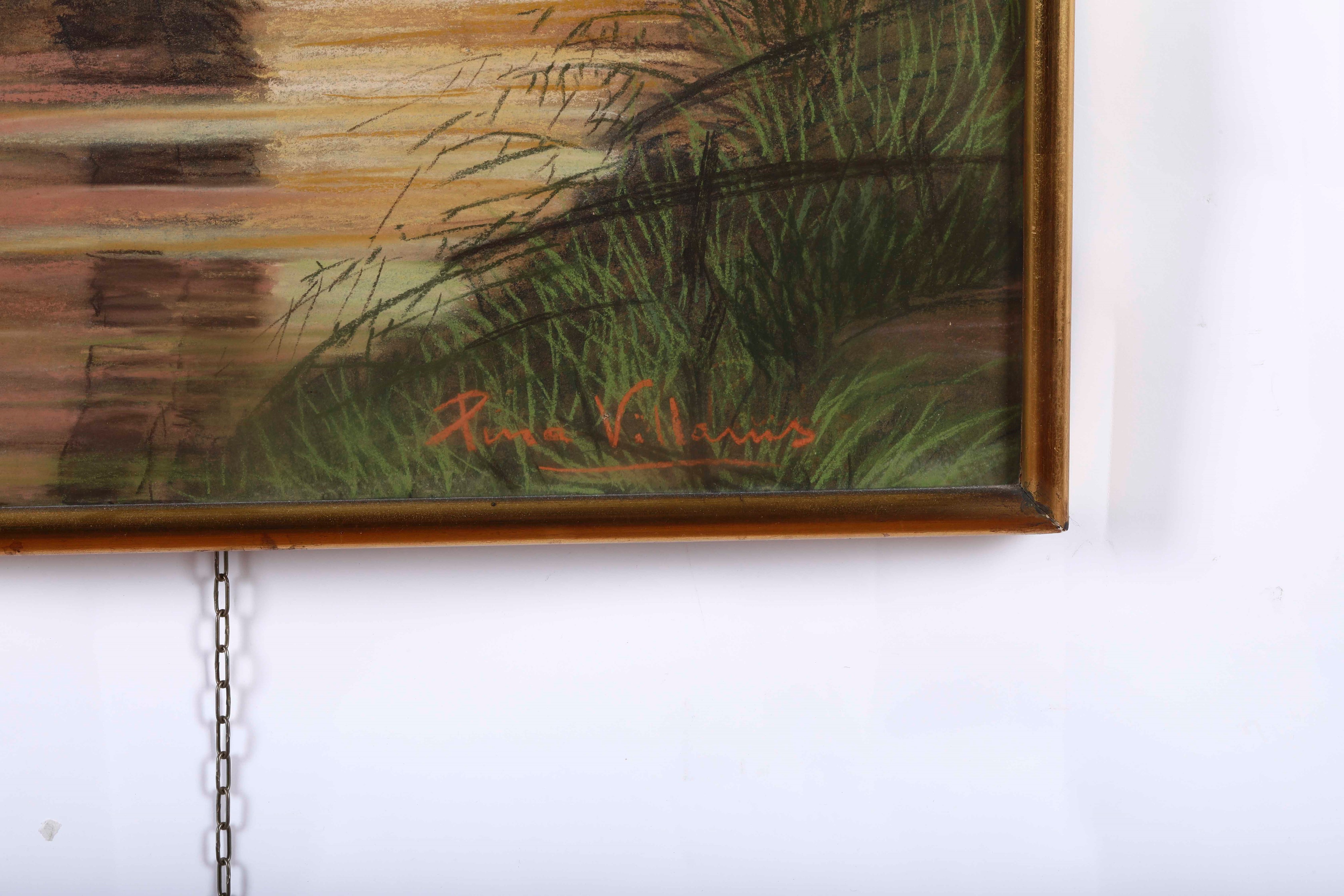 Pina Villanis - Paesaggio con Canale