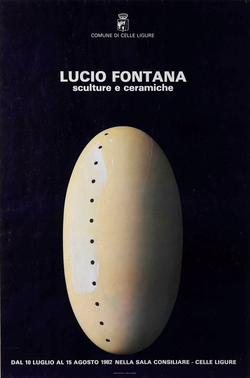 Lucio Fontana - Sculture e ceramiche  - Auction Works from the 19th and 20th centuries - Cambi Casa d'Aste