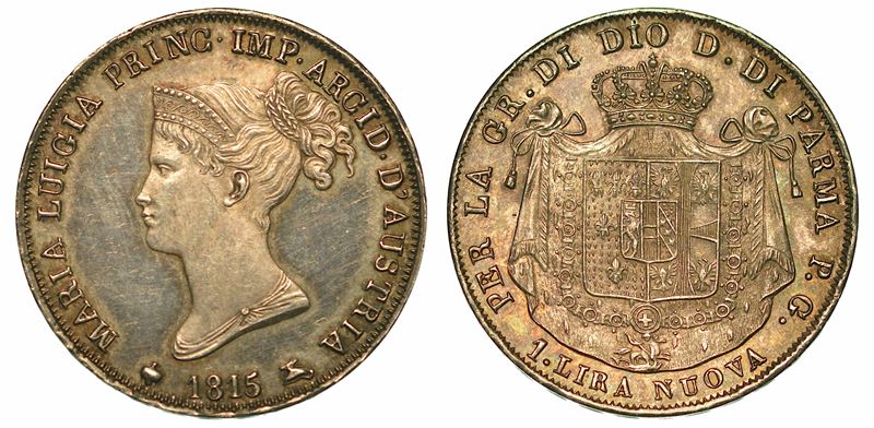 PARMA. Lotto di due monete.  - Auction Numismatics - I - Cambi Casa d'Aste