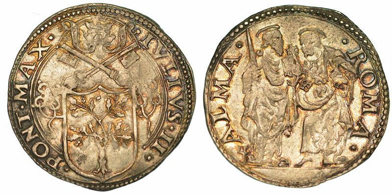 GIULIO II (GIULIANO DELLA ROVERE), 1503-1513. Giulio.  - Asta Numismatica - I - Cambi Casa d'Aste