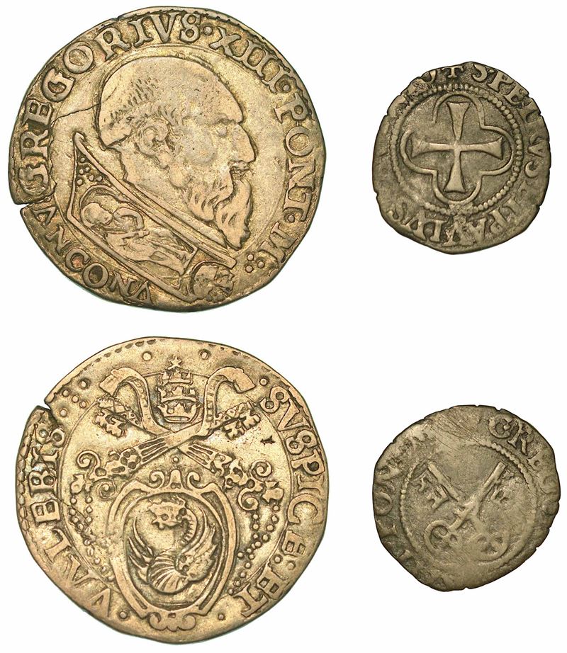Lotto di due monete.  - Auction Numismatics - I - Cambi Casa d'Aste