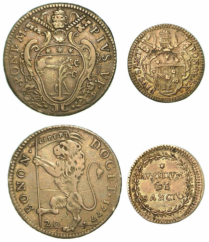 Lotto di due monete.  - Auction Numismatics - I - Cambi Casa d'Aste
