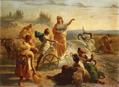 Anonimo (?) del XIX Secolo Scena Mitologica