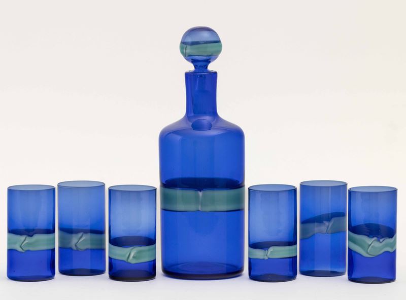 Fulvio Bianconi : Venini, Murano, 1950 ca  - Auction Glass and Ceramic of 20th Century - Cambi Casa d'Aste