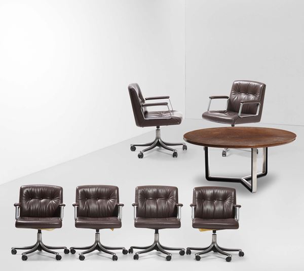 Tavolo con poltroncine a rotelle