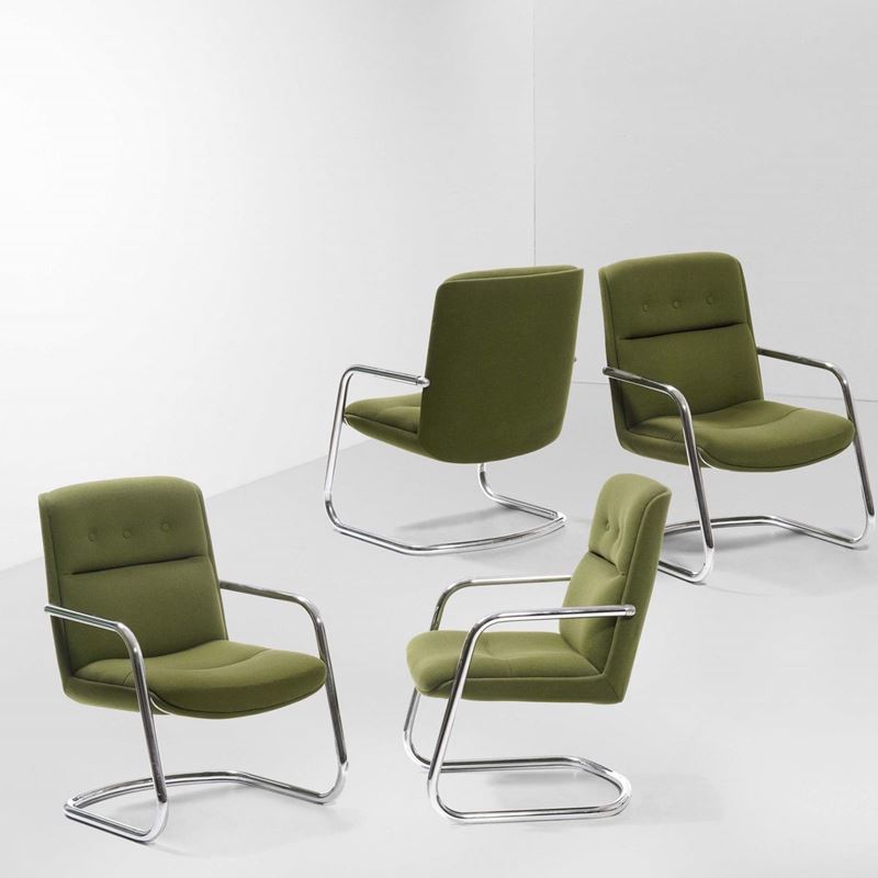 Quattro poltroncine  - Asta Arredi del '900 - Cambi Casa d'Aste