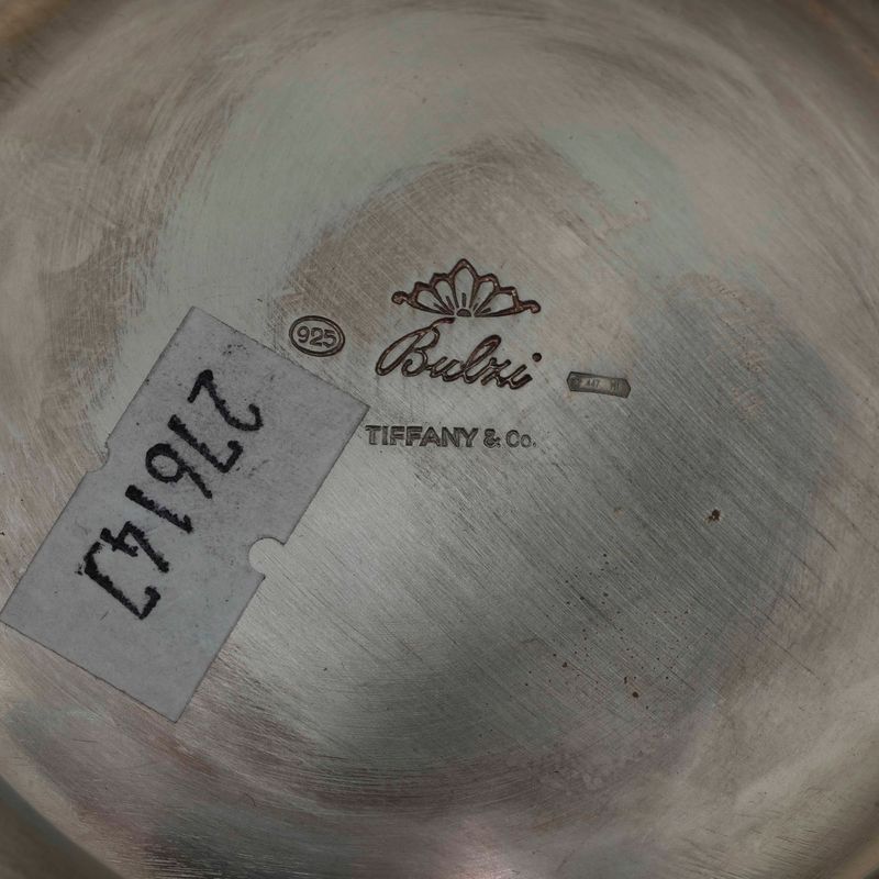 Biscottiera. Argentiere Bulzi, Milano per Tiffany & Co. Italia XX Secolo