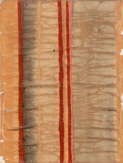 Senza titolo, tecnica mista su tela (1963)