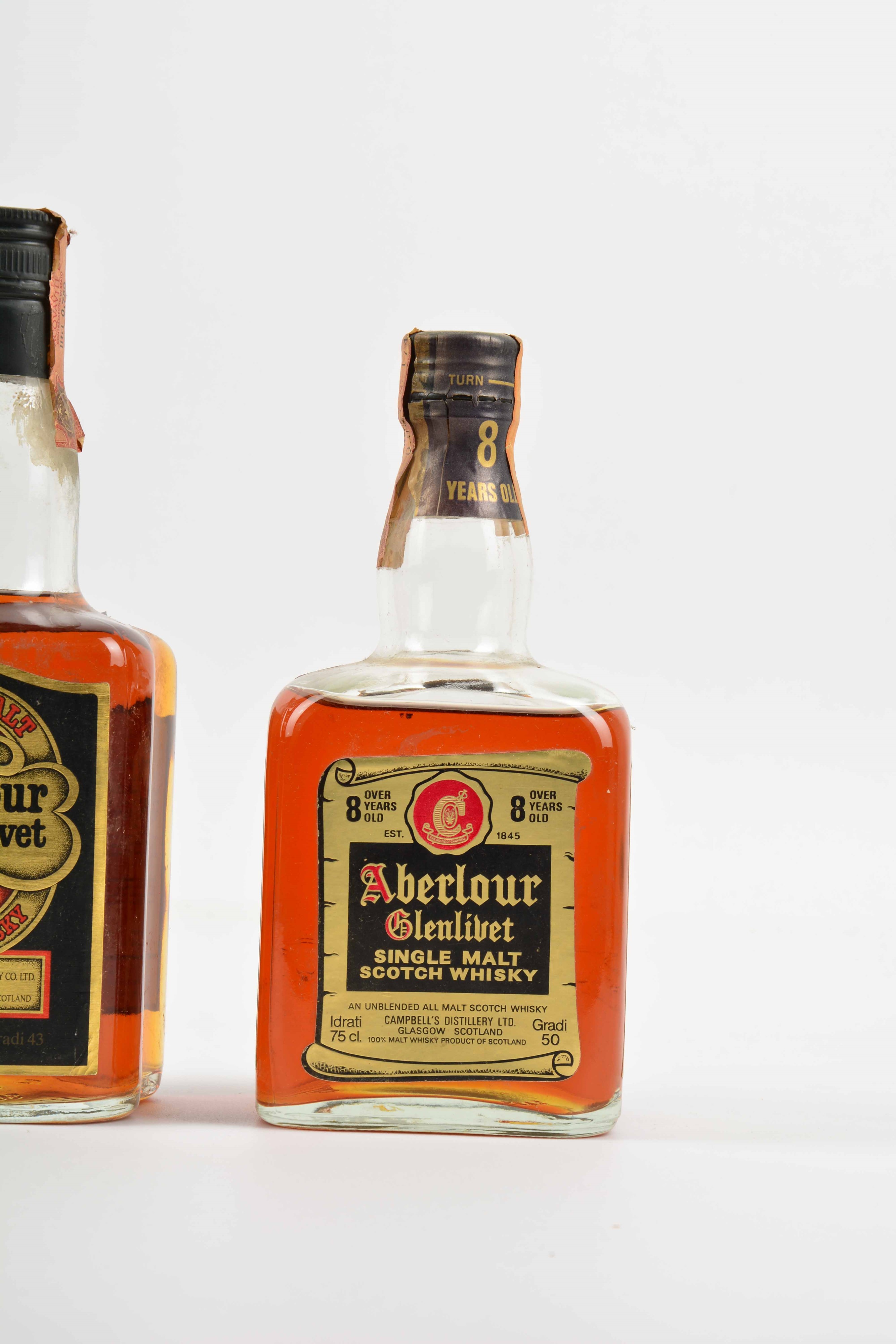 Aberlour Glenlivet, Whisky Sigle Malt