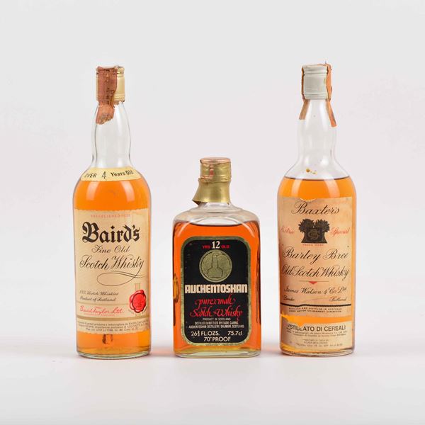 Baird's, Auchentoshan, Baxter's, Scotch Whisky
