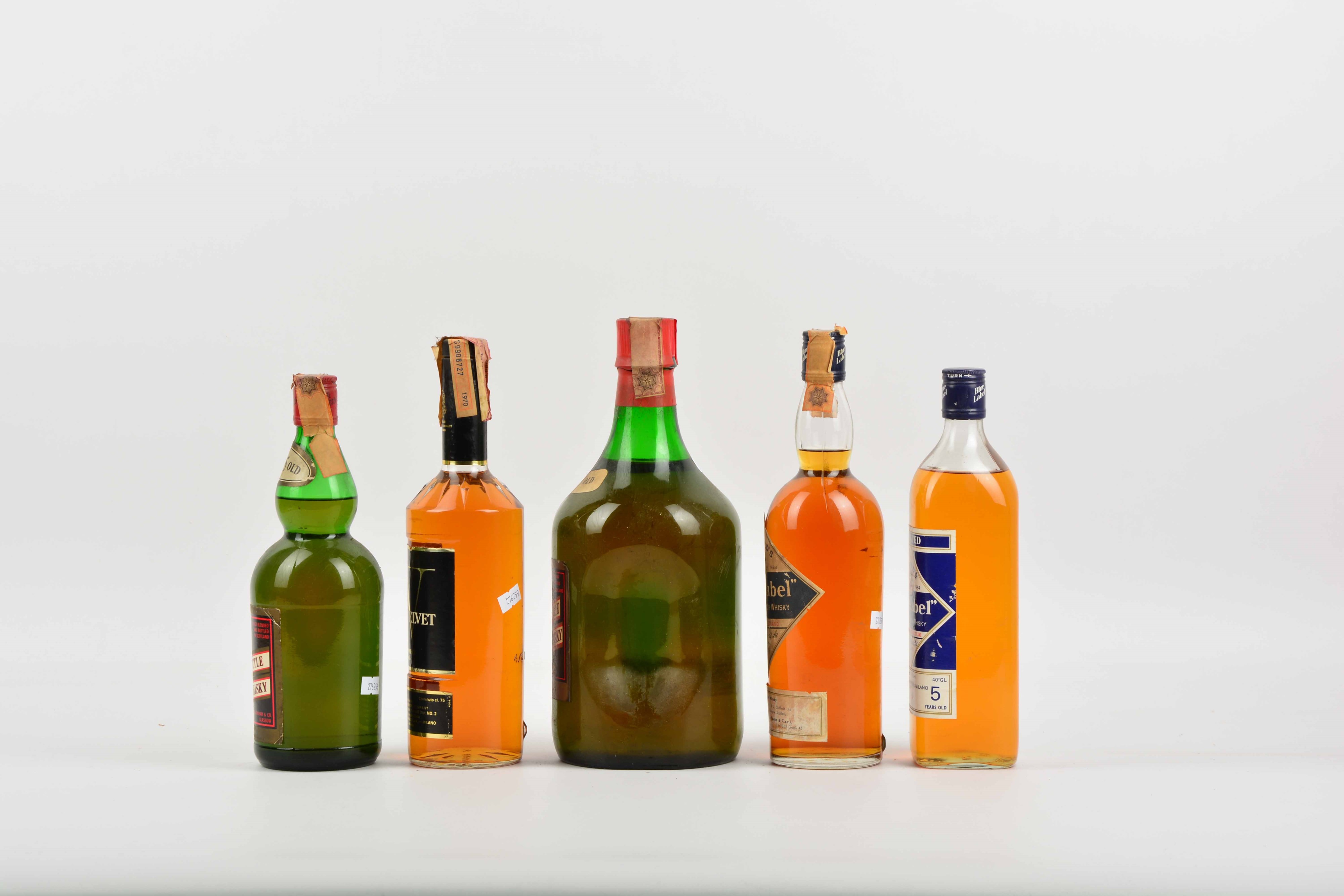 Black Bottle, Black Velvet, Oldfield's, Scotch Whisky