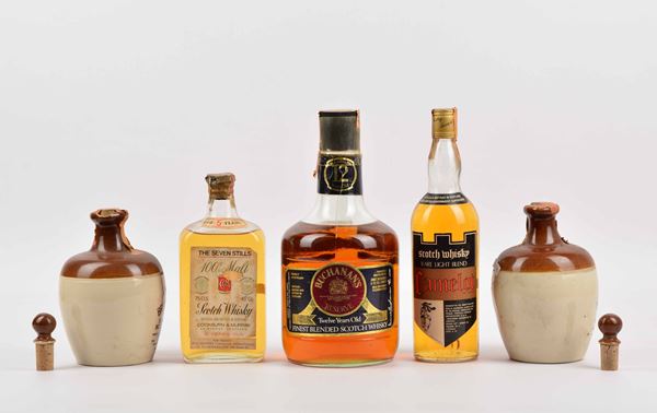 Bruichladdich, The Seven, Buchanan's, Camelot, Scotch Whisky