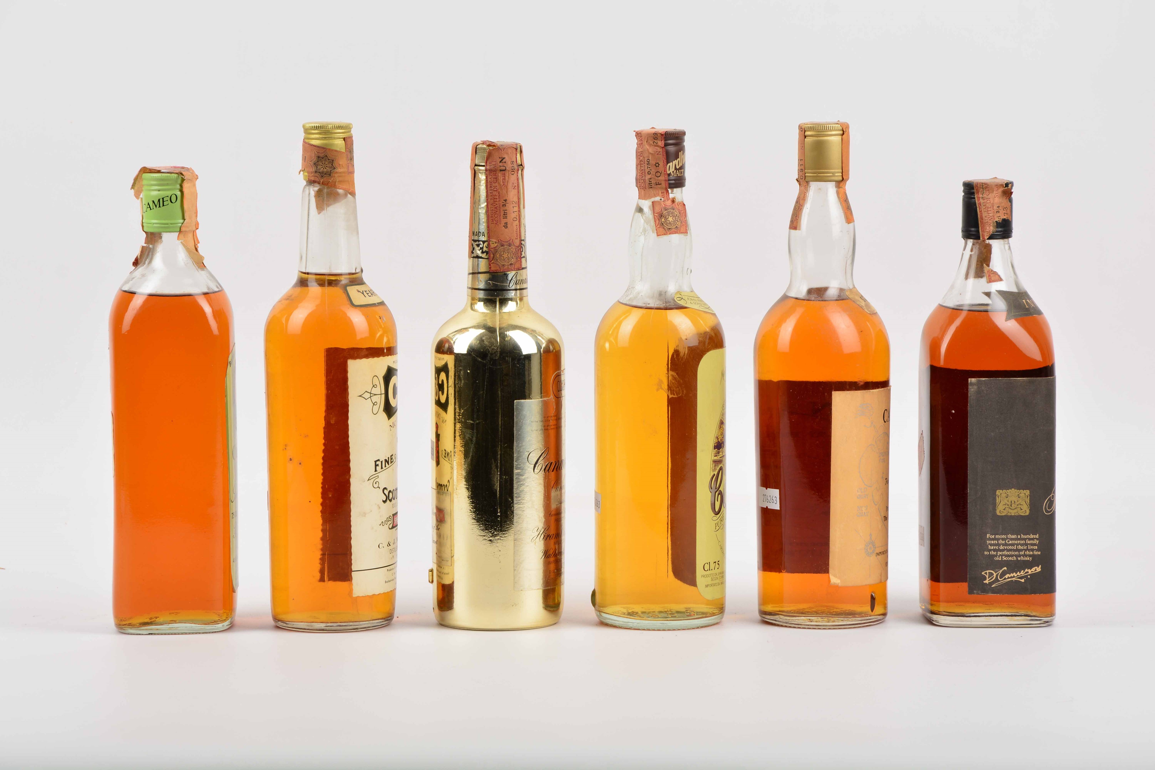 Cameo, C&j, Canadian Club, Cardhu, Campbeltown, Camerons, Scotch Whisky