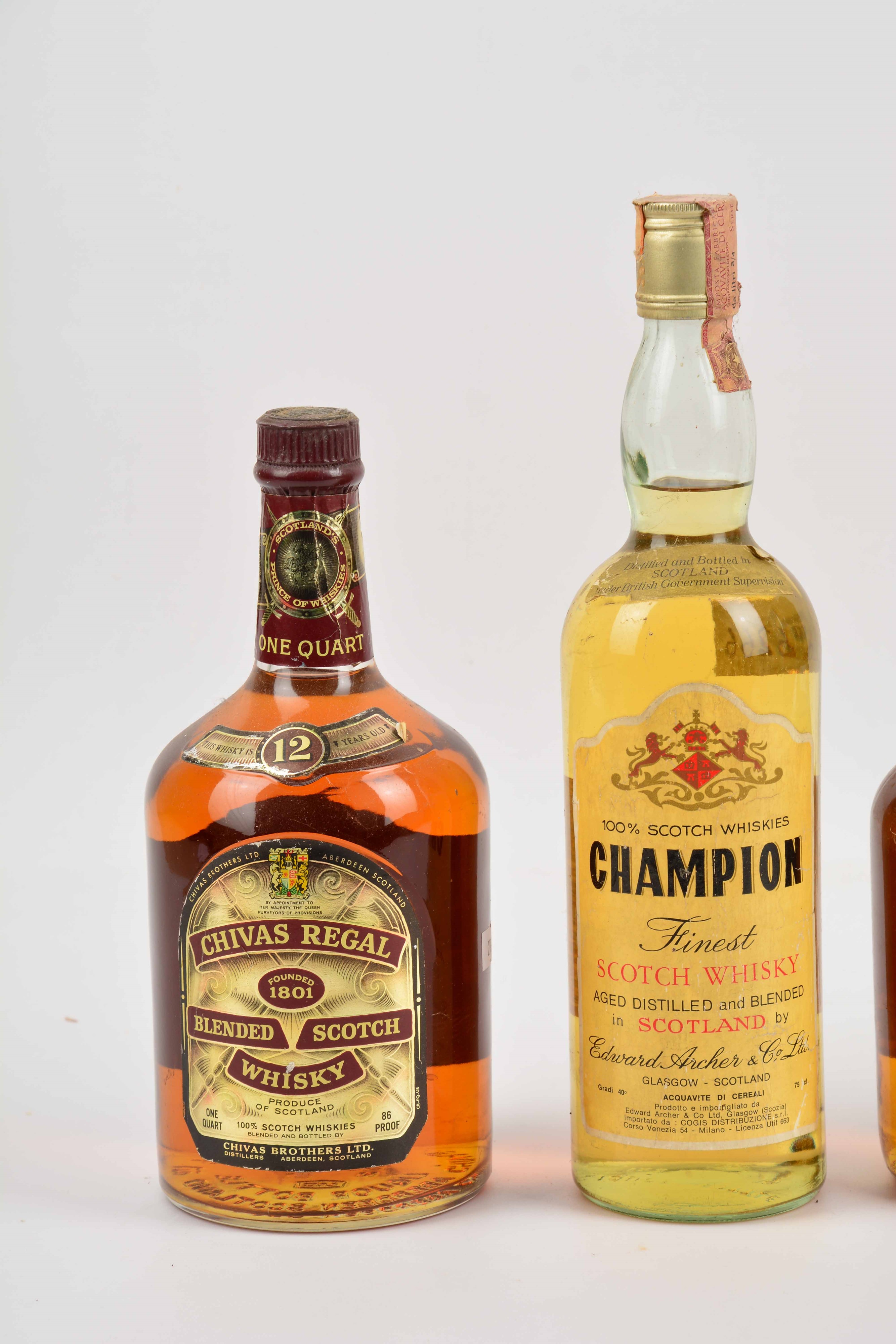Chivas, Champion, Challenge, Scotch Whisky