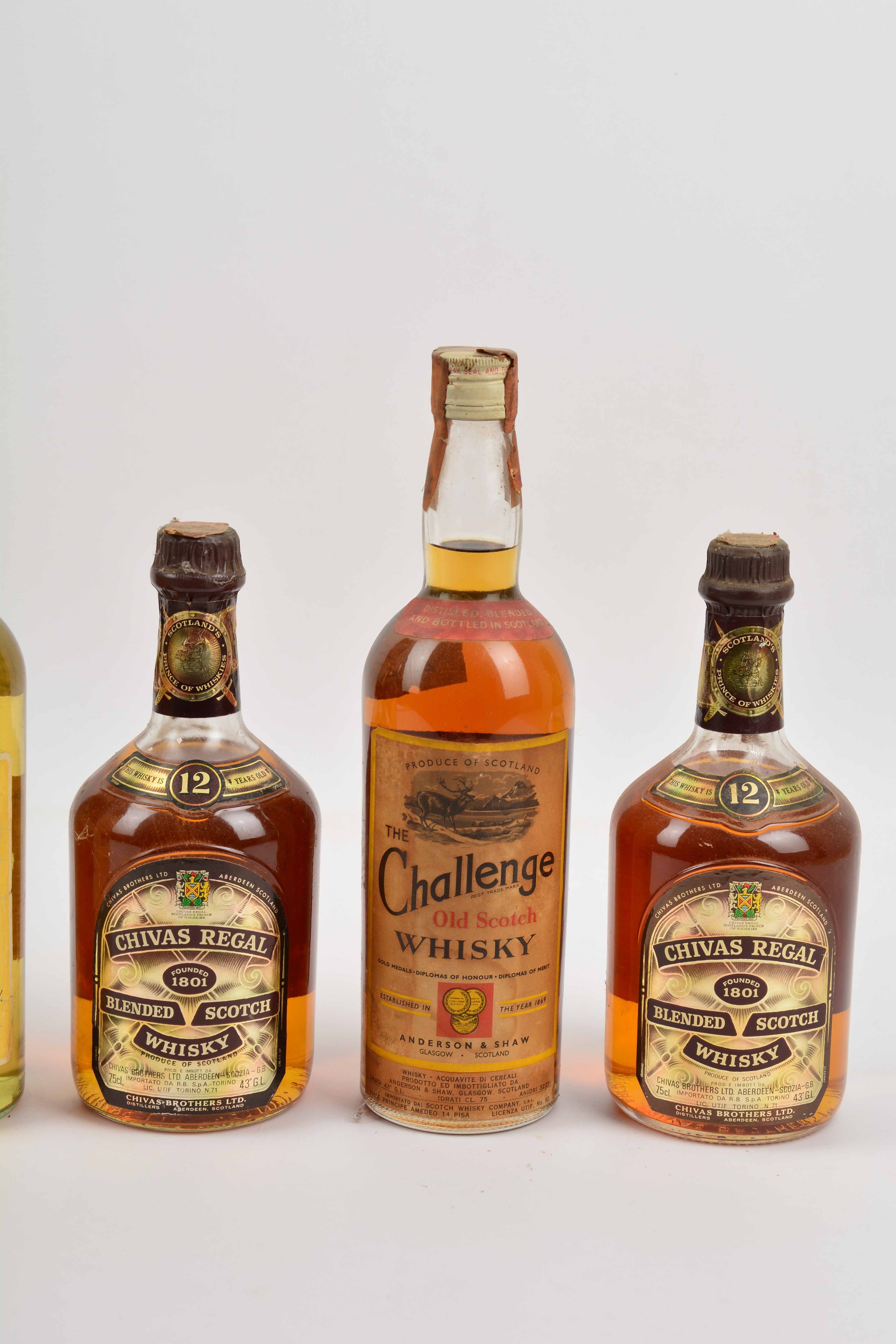 Chivas, Champion, Challenge, Scotch Whisky