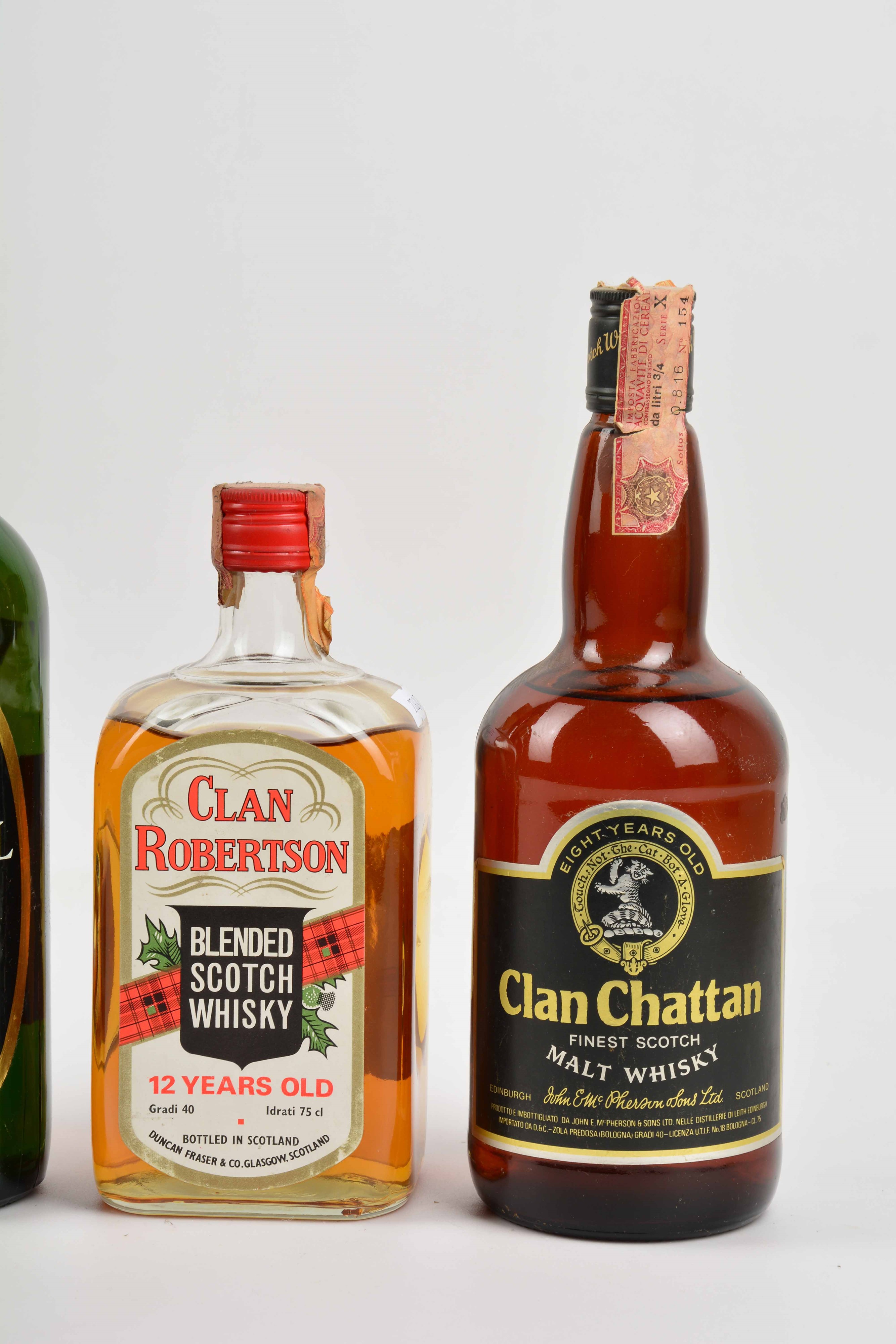 Clan Campbell, Clan Robertson, Claymore, Clan Chattan, Scotch Whisky