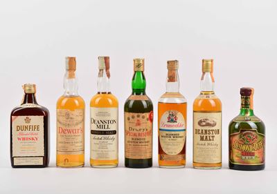 Dunfife, Dewar's, Deanston, Drury's, Drumochler, Desmond Duff, Scotch Whisky