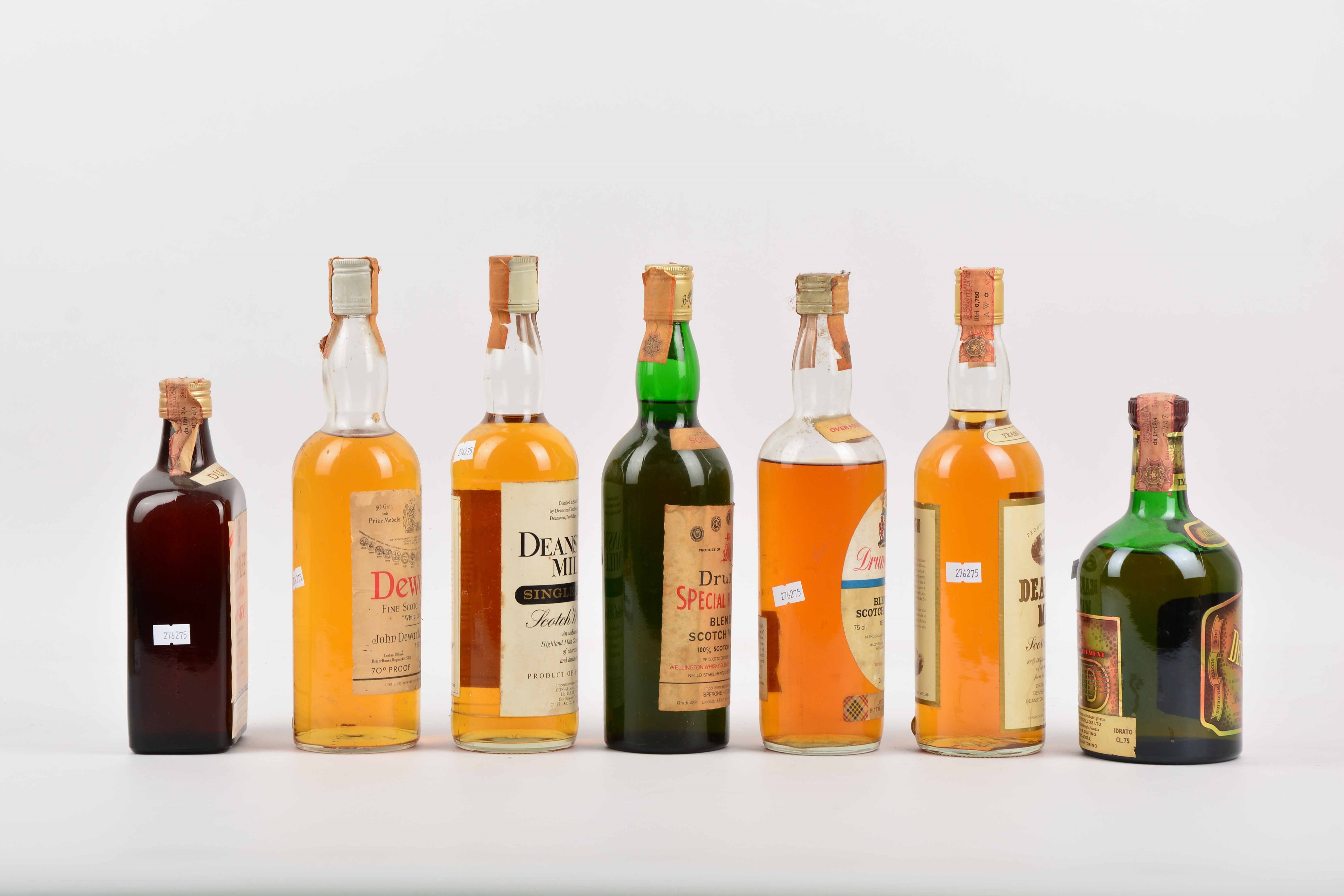 Dunfife, Dewar's, Deanston, Drury's, Drumochler, Desmond Duff, Scotch Whisky