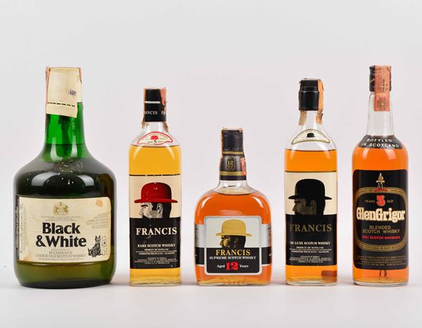 Black & White, Francis, Glen Grigor, Scotch Whisky