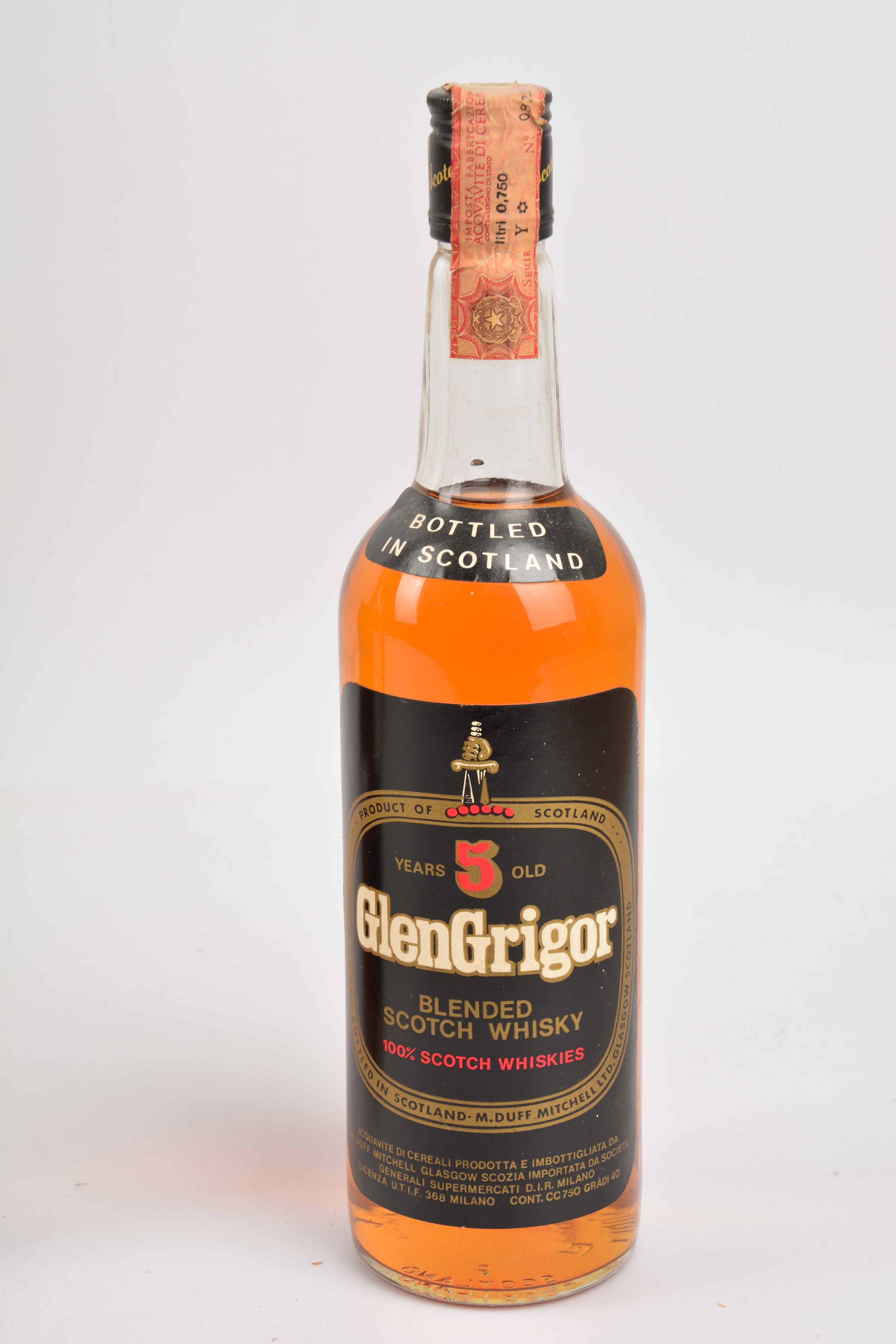 Black & White, Francis, Glen Grigor, Scotch Whisky