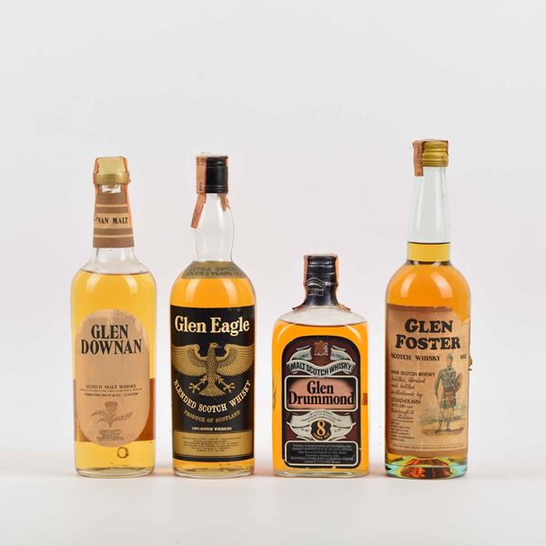 Glen Downan, Glen Eagle, Glen Drummond, Glen Foster, Scotch Whisky