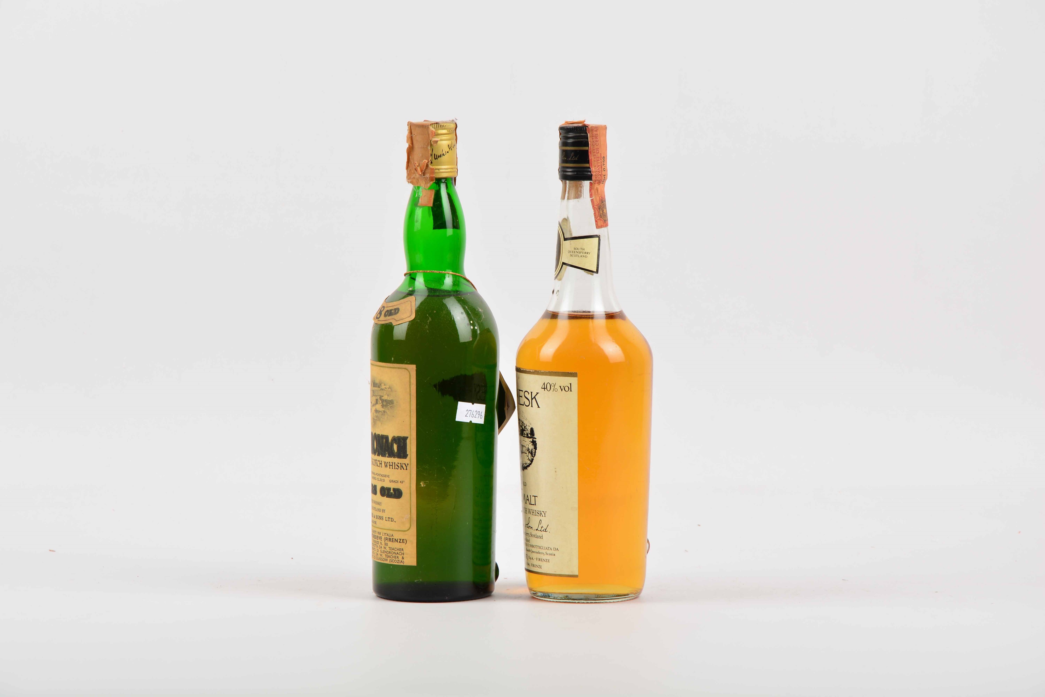 Glendronach, Glenesk, Whisky Sigle Malt