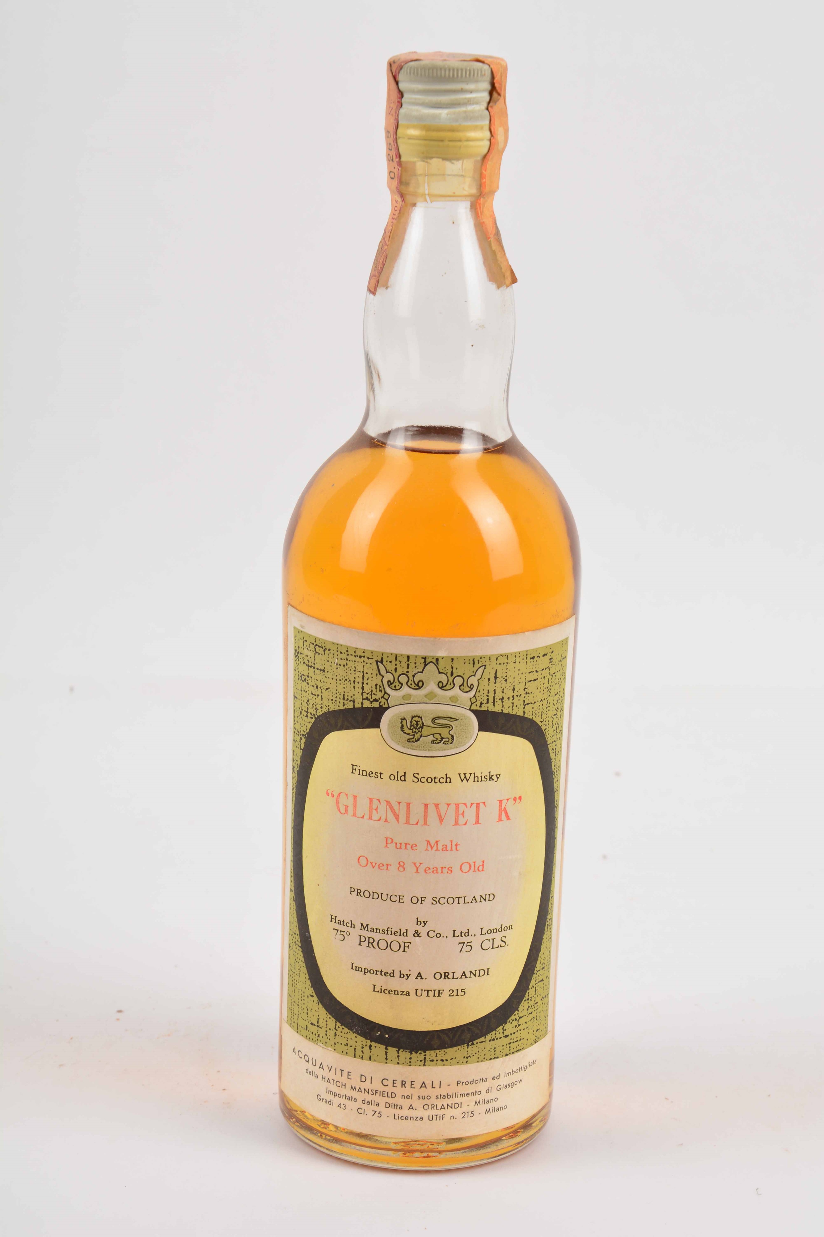 Glenlivet K, Scotch Whisky