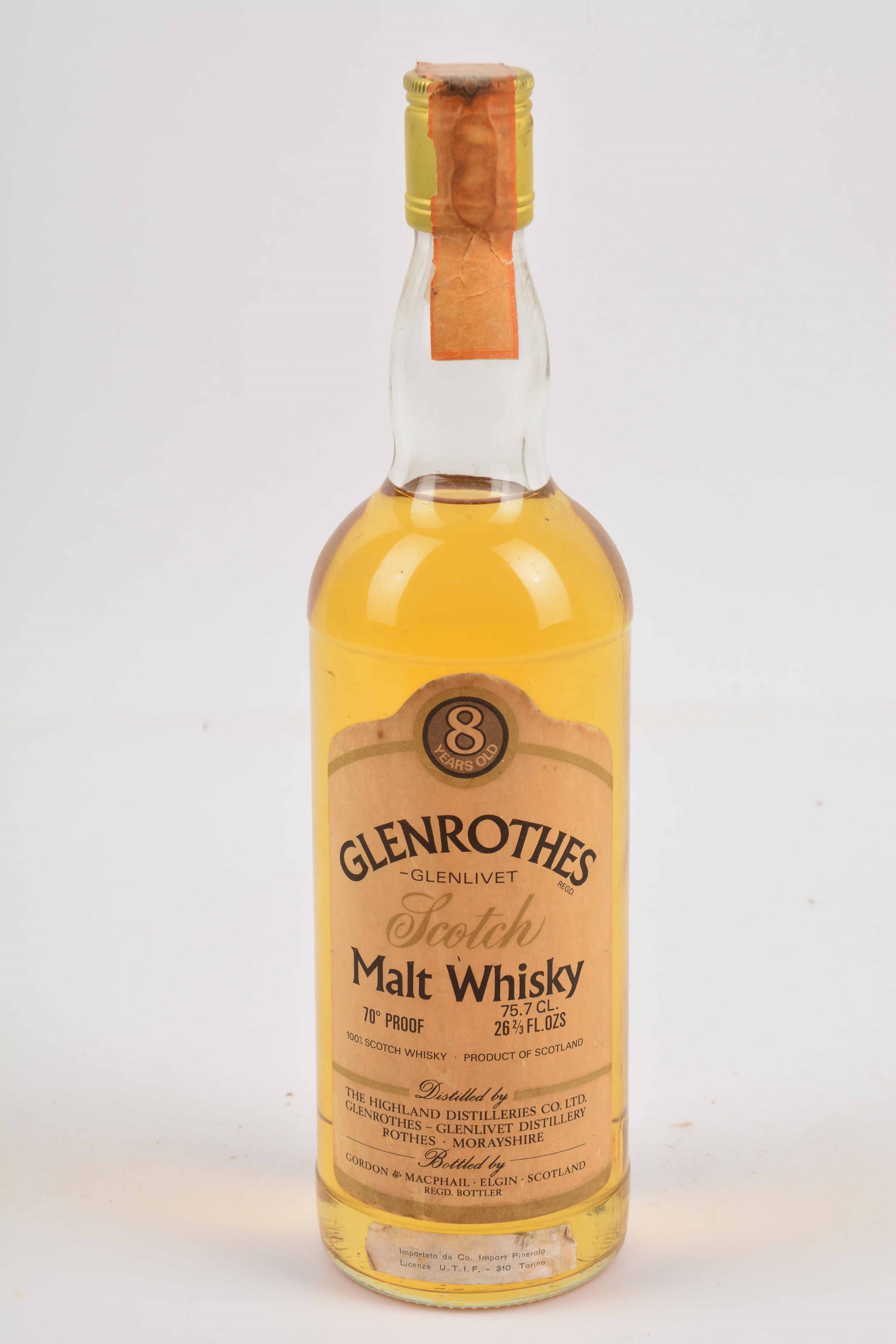 Glenrothes, Whisky Malt