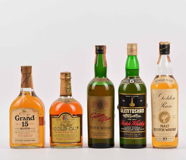 Grand, John Begg, Golden Glan, Glentoshan, Golden Rare, Scotch Whisky