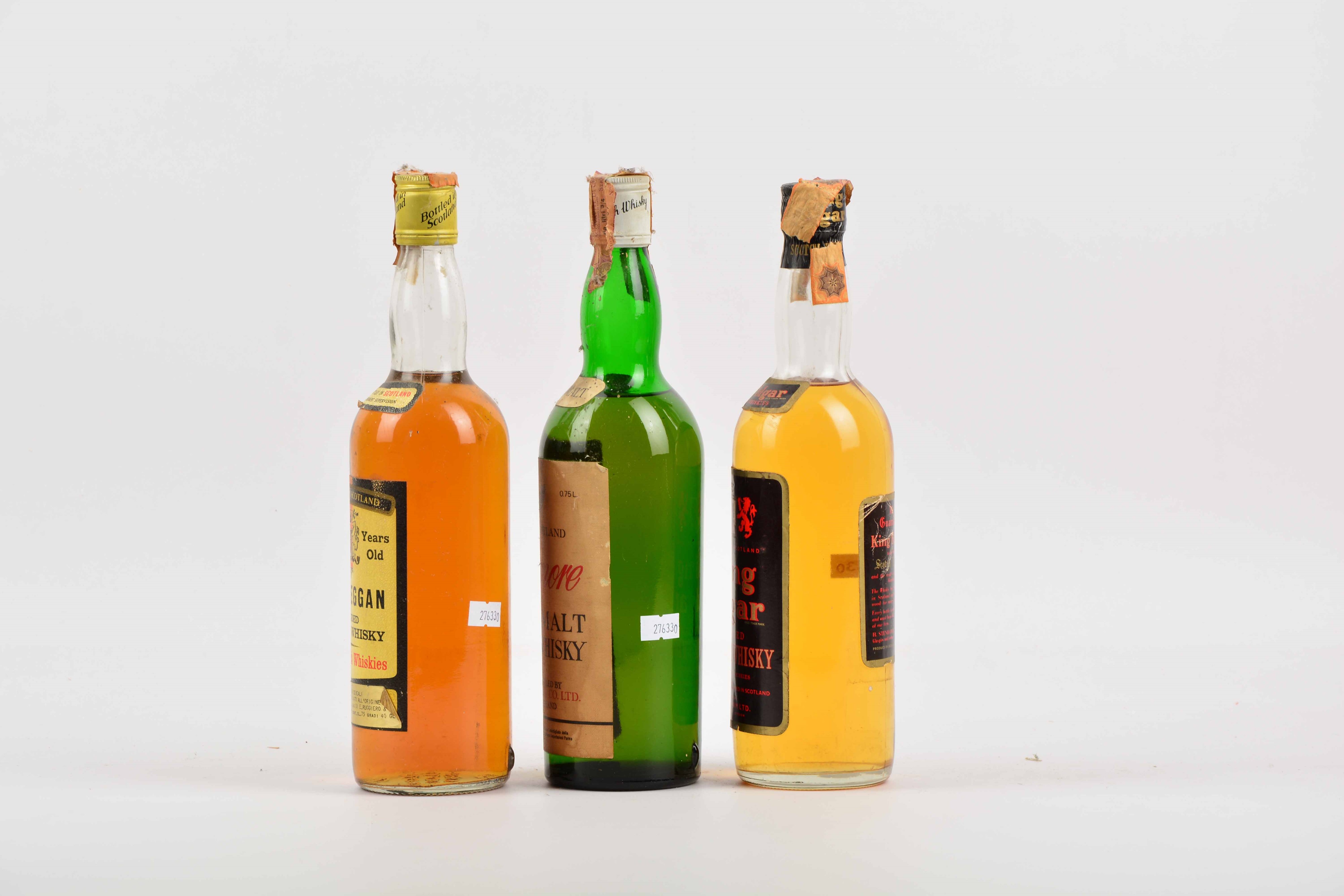Kikcreggan, Kylemore, King Edgar, Scotch Whisky