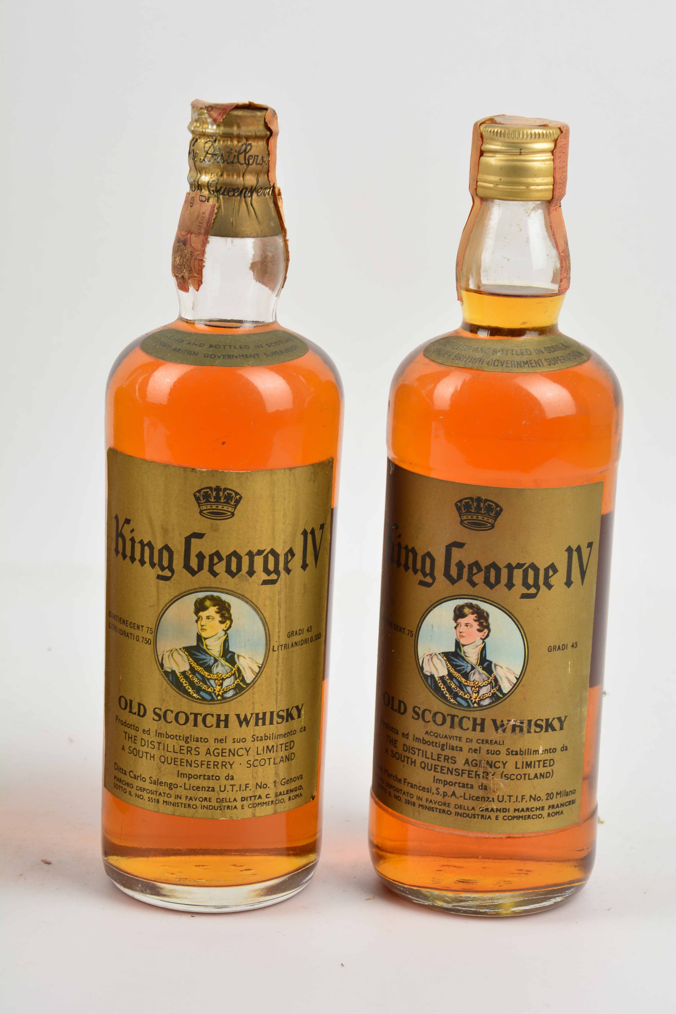 King George IV, Scotch Whisky