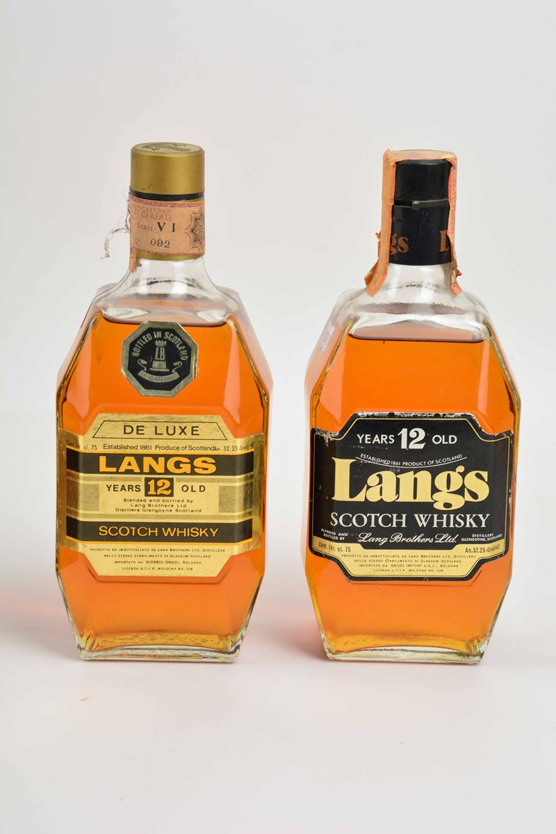 Lang's, Scotch Whisky - Auction Whisky & Co. - Cambi Casa d'Aste