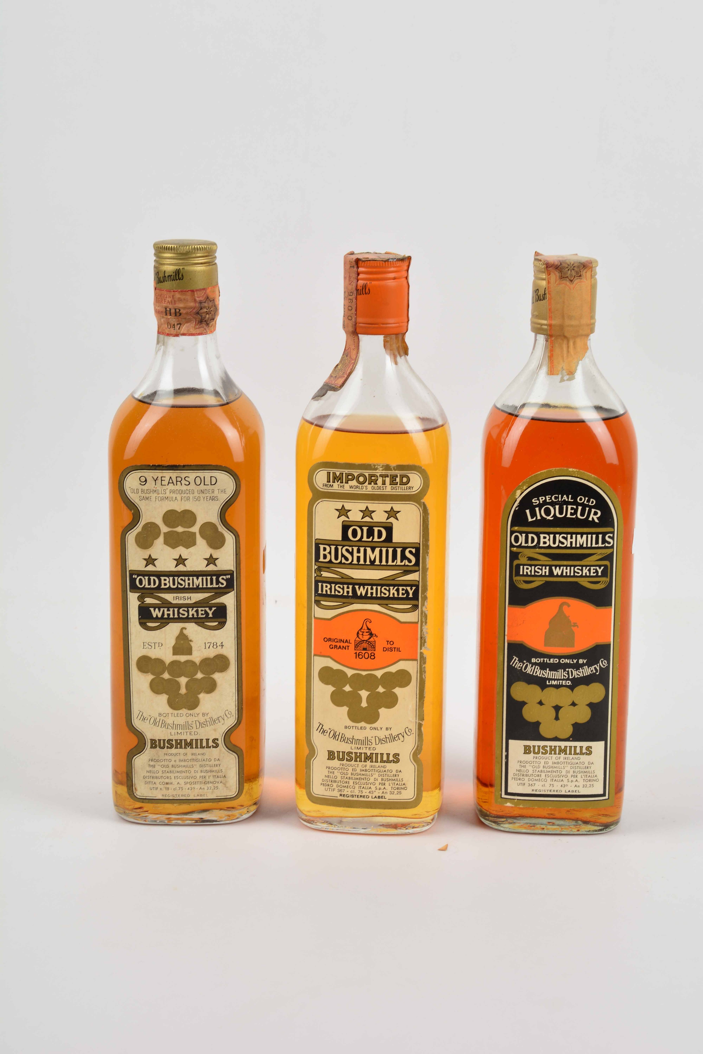 Old Bushmill, Irish Whiskey
