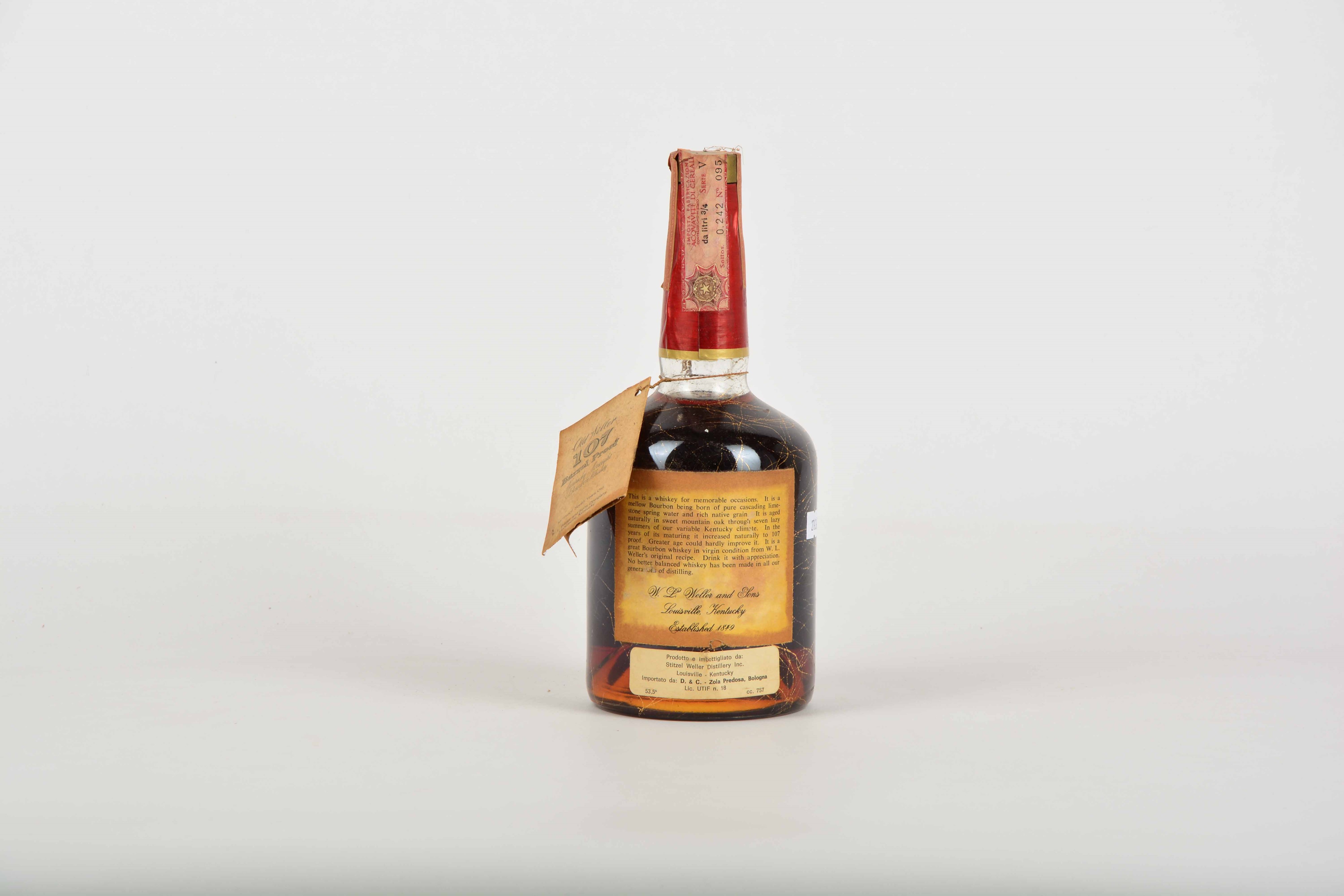 Old Weller 1977, Kentucky Bourbon Whiskey