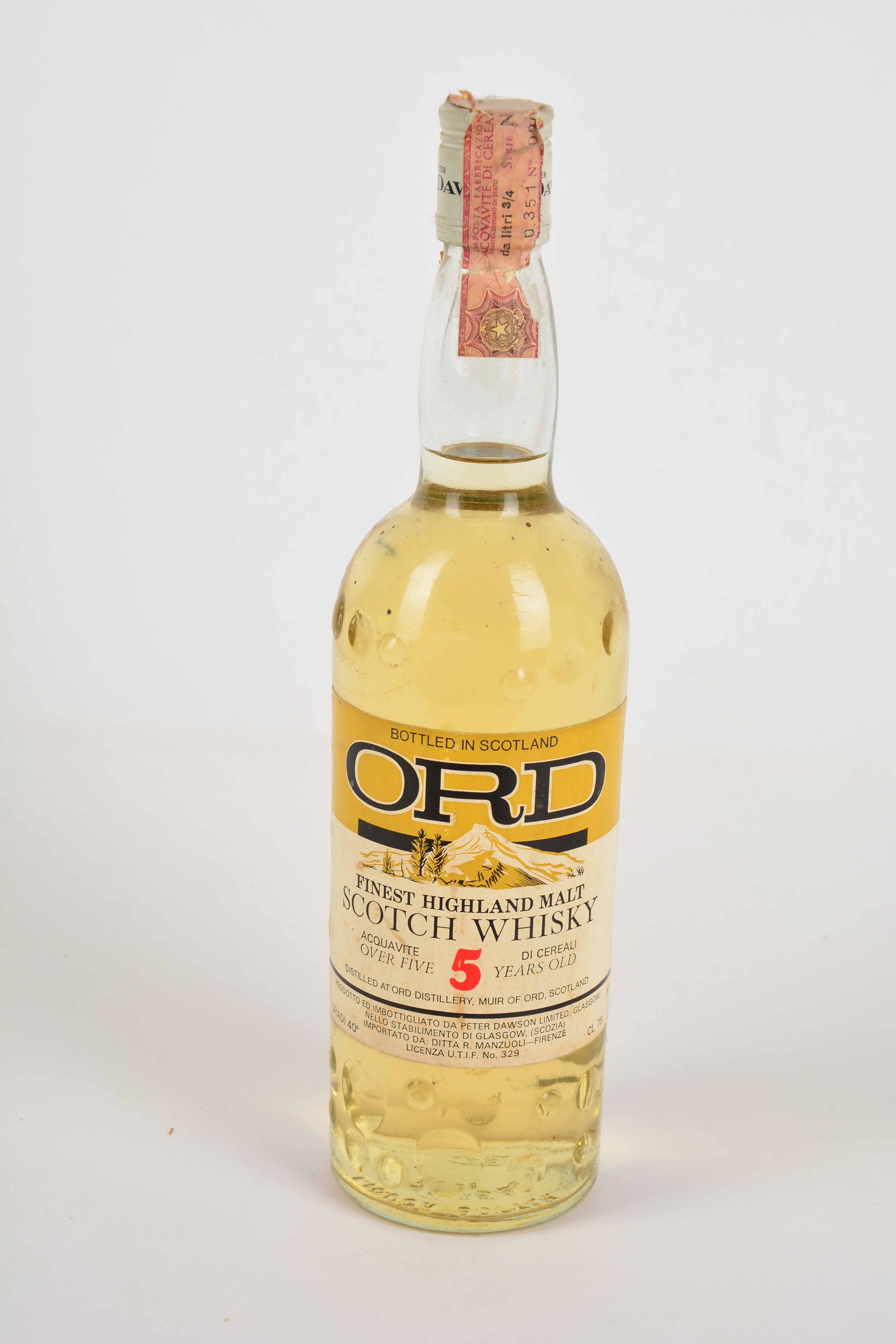 Ord, Scotch Whisky Malt