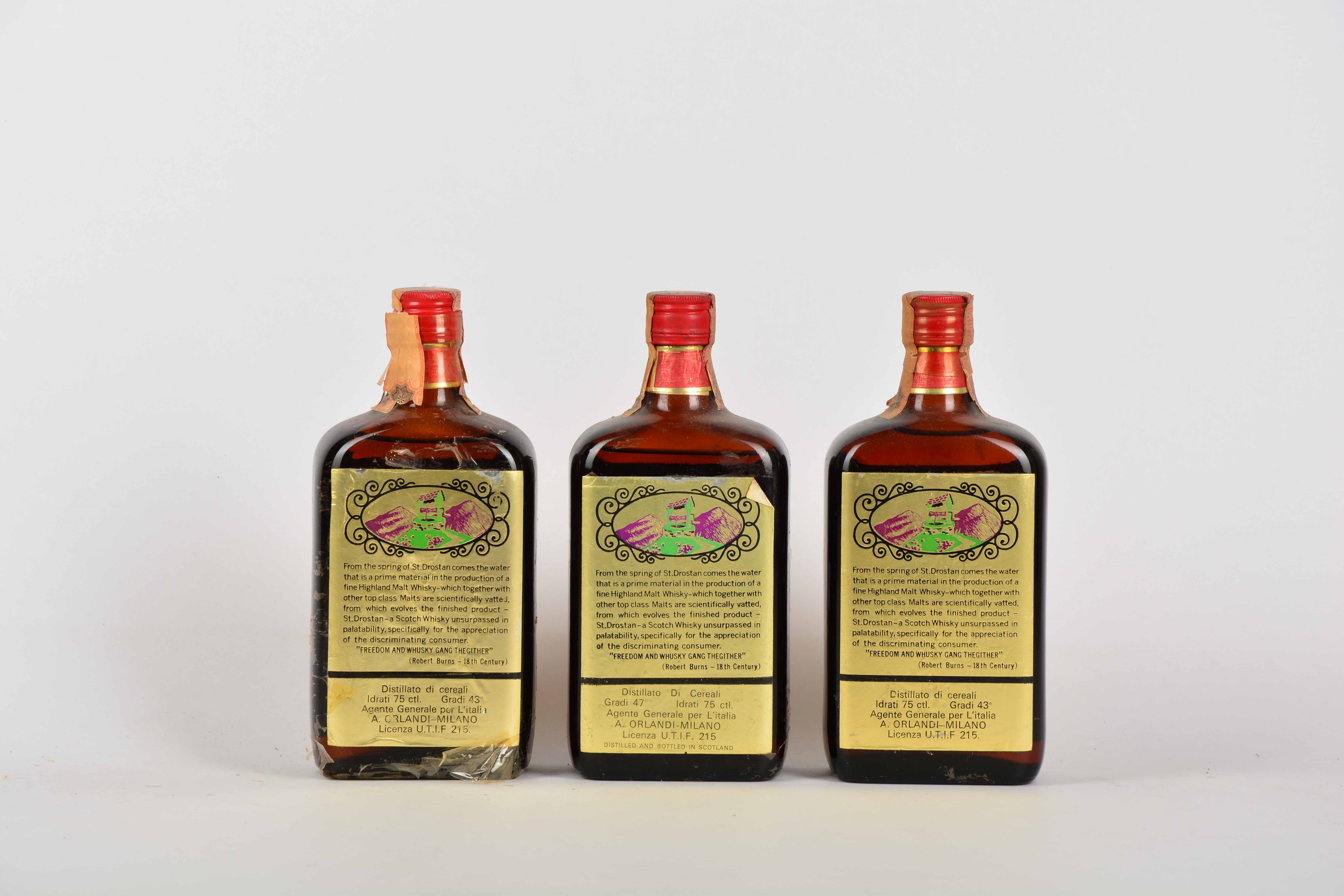 St Drostand's, Scotch Whisky