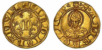 Milano. Luchino e Giovanni Visconti, 1339-1354. Mezzo Ambrosino.