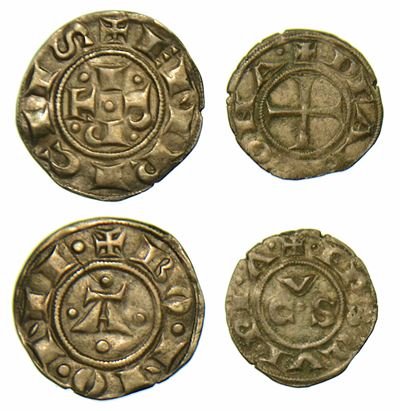 Ancona e Bologna. Lotto di Due Monete.
