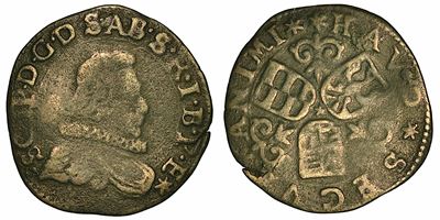 Bozzolo. Scipione Gonzaga, 1636-1670. 3 Soldi.