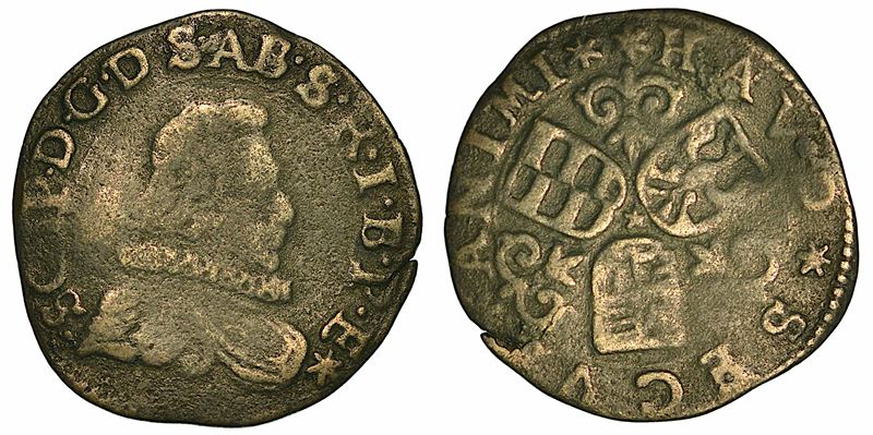 BOZZOLO. SCIPIONE GONZAGA, 1636-1670. 3 Soldi.  - Auction Numismatics - I - Cambi Casa d'Aste